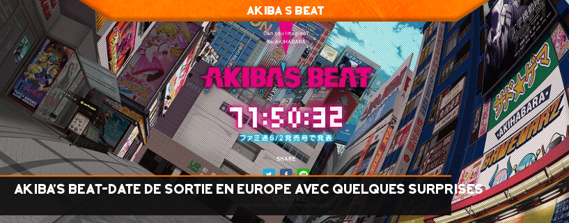 Read more about the article AKIBA’S BEAT – Date de sortie en Europe avec quelques surprises !